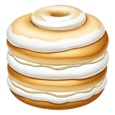 A Swedish semla sticker