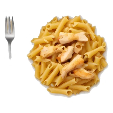 Pasta with chicken dish sticker