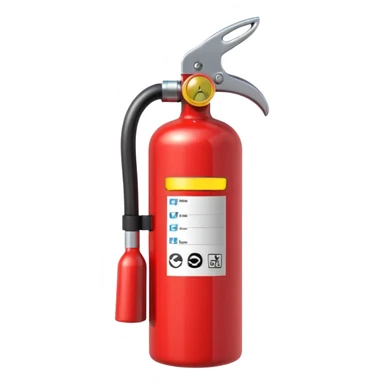 Fire extinguisher  sticker