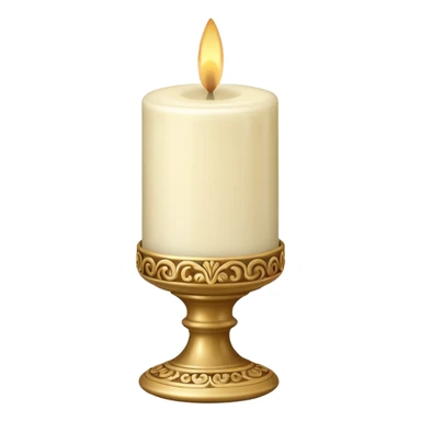 Decorative Wax Candle sticker