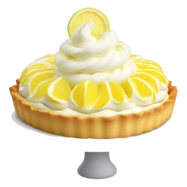Tarte citron meringuée  sticker
