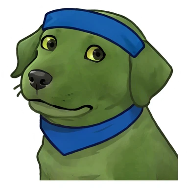 Golden retriever with black cat  sticker