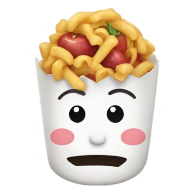 Good eating food sticker