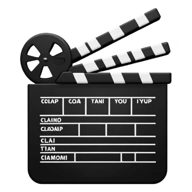 a cinema clap sticker