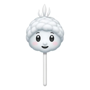 Cotton swab sticker