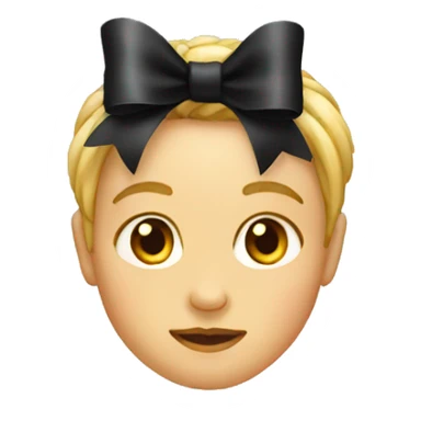 19 birthday black bow  sticker