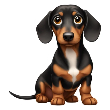 daschund sticker