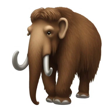 Wooly mammoth  sticker