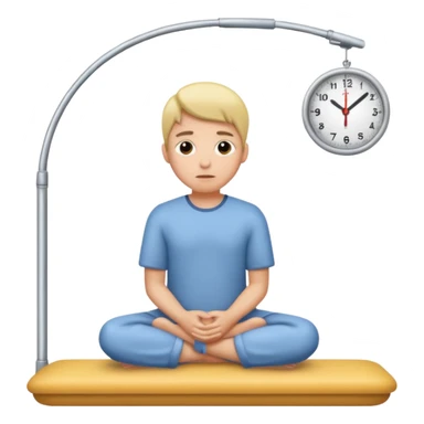 Waiting patiently  sticker