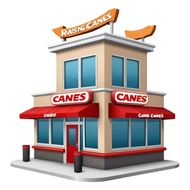 Raising canes sticker