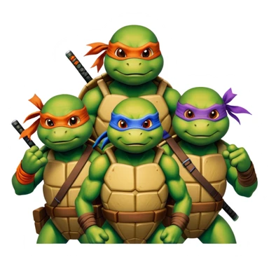 Ninja turtles sticker