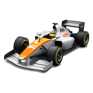 mclaren formula one car sticker