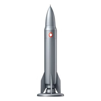 Fateh 1 missile standing upright sticker