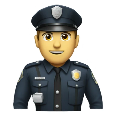 a policeman that fights software bugs sticker