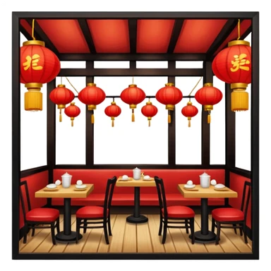 chinese restaurant sticker