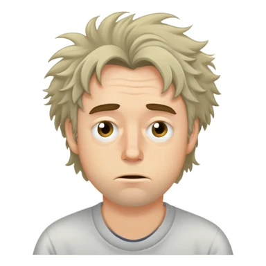 Mike Kennedy-Gill at work hungover sticker