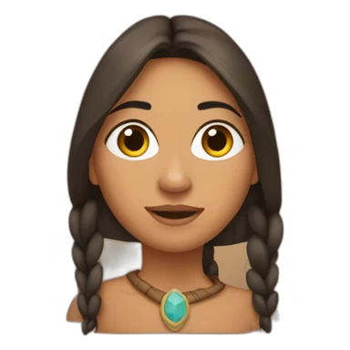 Pocahontas sticker