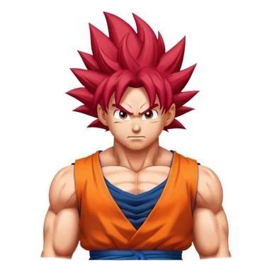 Goku Super Saiyan God  sticker