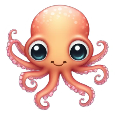 lovely octopus sticker