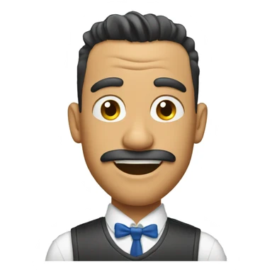 crazy barber sticker