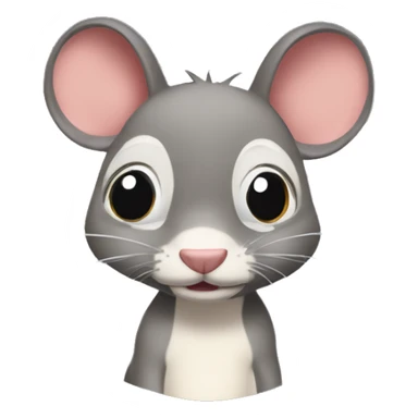 raton animado sticker