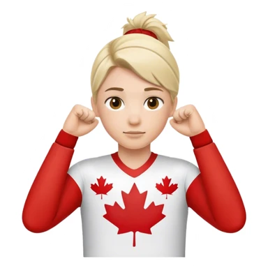 Elbows Up Canada sticker