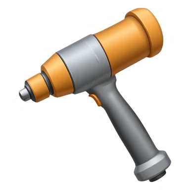 Pneumatic hammer swinging and dust particles sticker