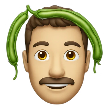 epic green bean sticker