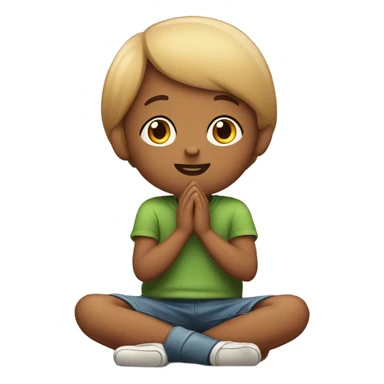 a child have a wish sticker