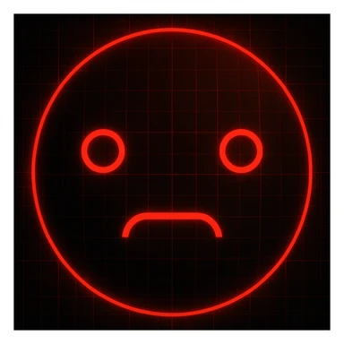 Create a variant of the dark CIA-inspired style image with a red glowing grid overlay, maintaining the dark and mysterious atmosphere. sticker