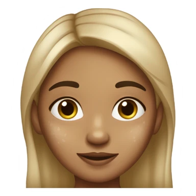 Hyperpigmentation girl  sticker