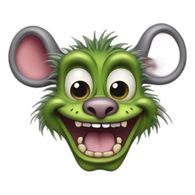Rat fink sticker