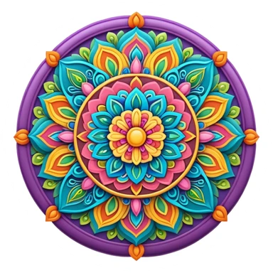 Mandala sticker