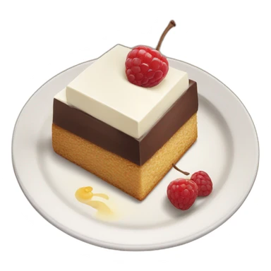 Dessert a l'assiette sticker