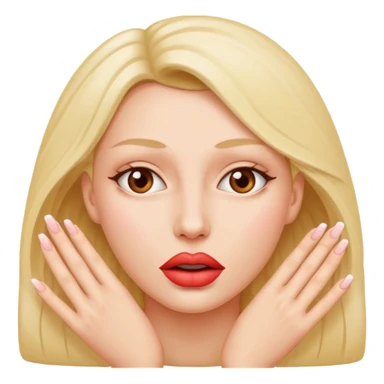 A woman’s vagina lips spread apart by fingers sticker