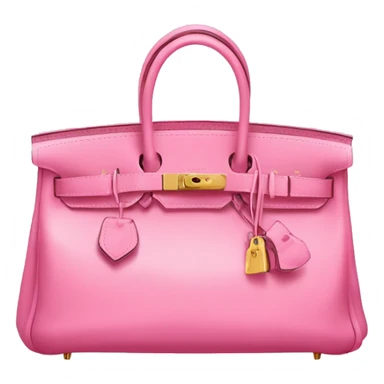 pink bag hermes birkin sticker