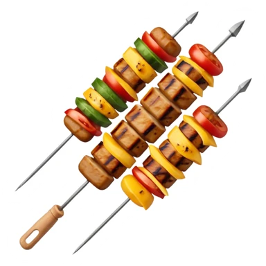 kebab skewer sticker