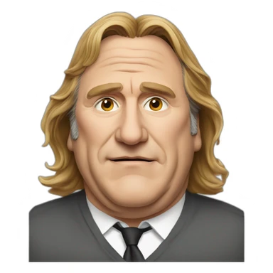 géraed depardieu sticker