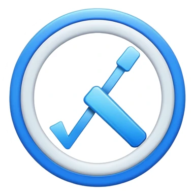 circular progress bar at 100% completion with checkmark sticker