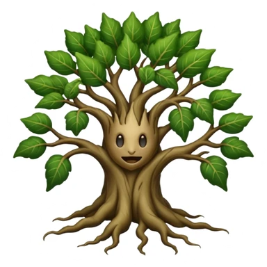 mandrake tree sticker