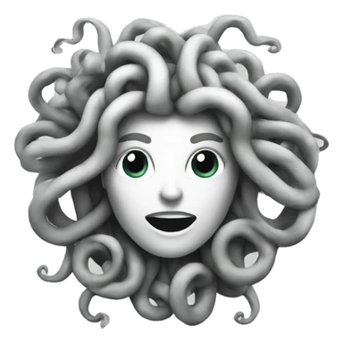 medusa logo sticker