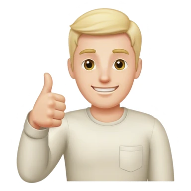 Trump thumbs up sticker