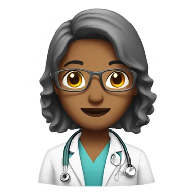 doctor in a surgery sticker