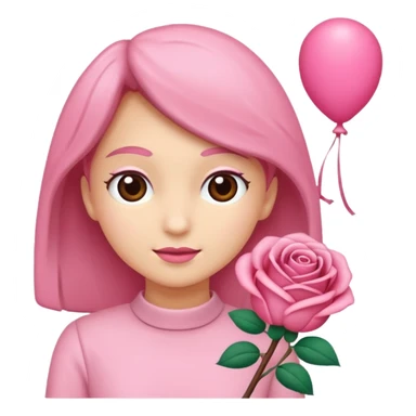 Estética  aniversário rosa de lacinhos,  faça laços rosa  sticker