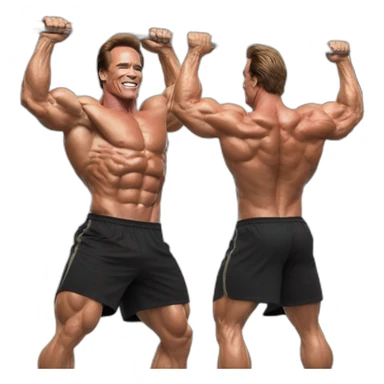 pull up arnold schwarzenegger sticker