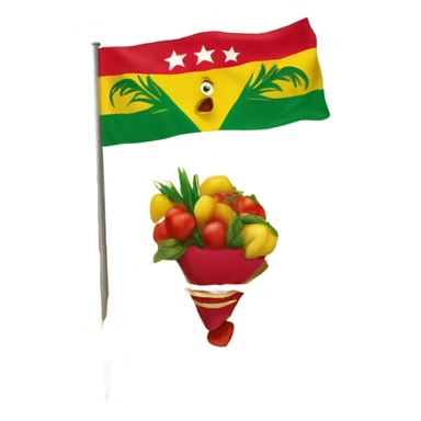 Sicilian flag  sticker
