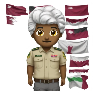 Samoieda no Qatar  sticker