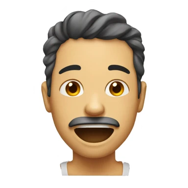 Emoji durmiendo de una chica sticker