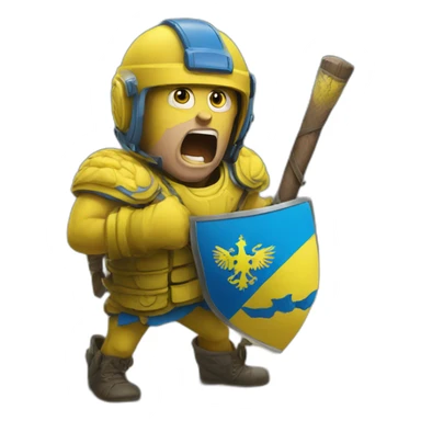 Ukraine Beats the russia sticker