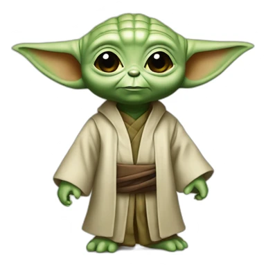 Bébé Yoda qui boit de l'alcool sticker